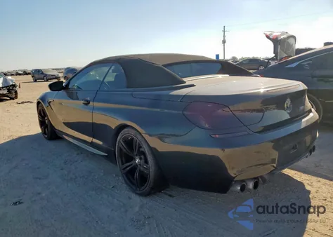 2013 BMW M6 z USA, uszkodzony, nr VIN WBSLZ9C54DDZ77941
